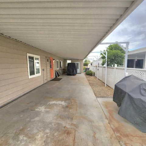 a view of a house with a outdoor space