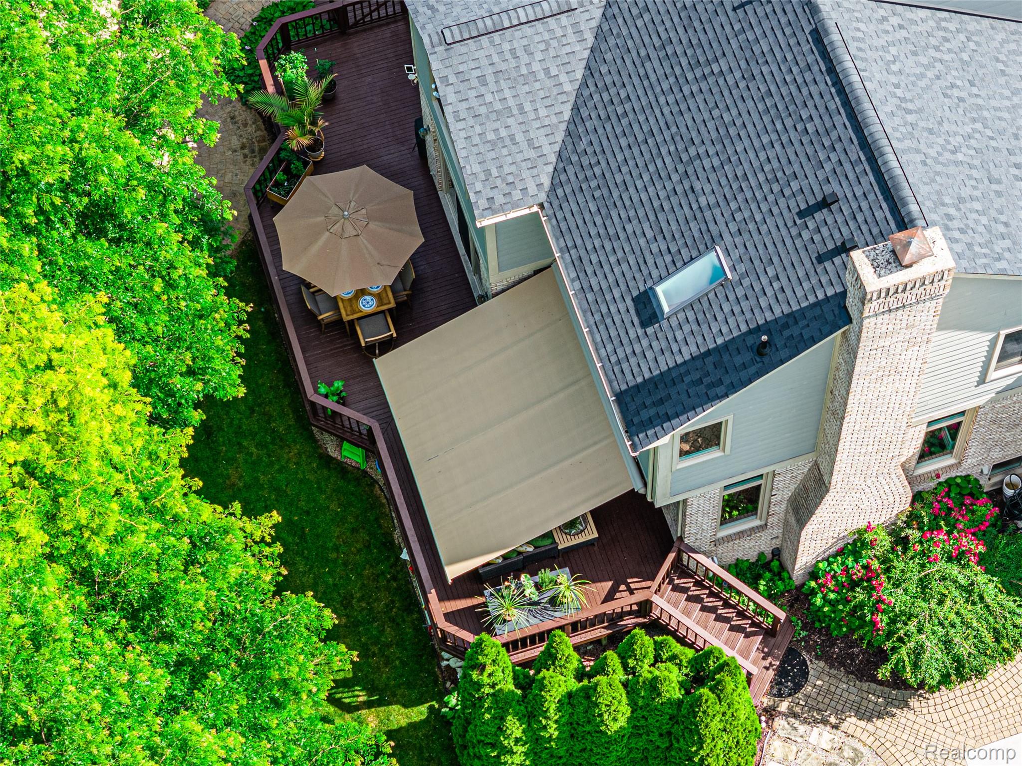 1781 Apple Ridge Court Rochester, MI 48306 - Photo 73 of 79 73 - Backyard Overhead.jpg