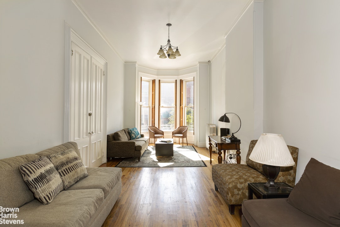 823 Union Street Brooklyn, NY 11215 - Photo 3 of 17 a living room with furniture and a large window
