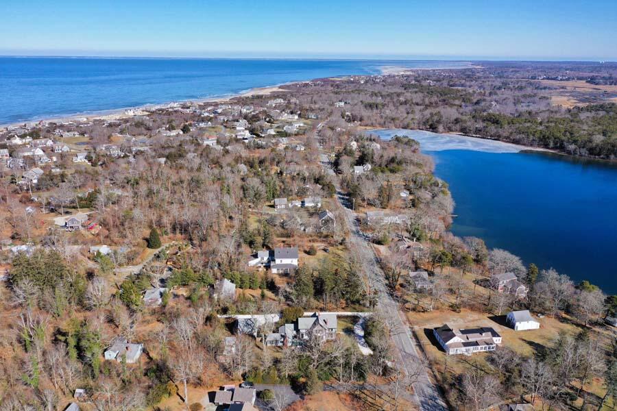 940 Route 6A Dennis, MA 02638 - Photo 3 of 48 Aerial to Scargo Lake and Bay