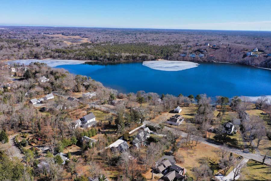 940 Route 6A Dennis, MA 02638 - Photo 44 of 48 Aerial to Scargo Lake