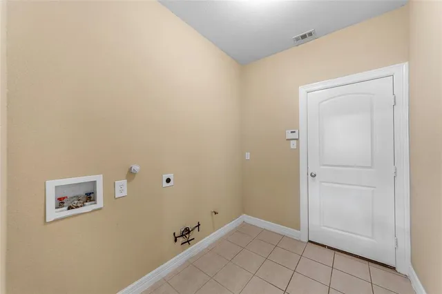 a swimming pool with lots of tress in front of it