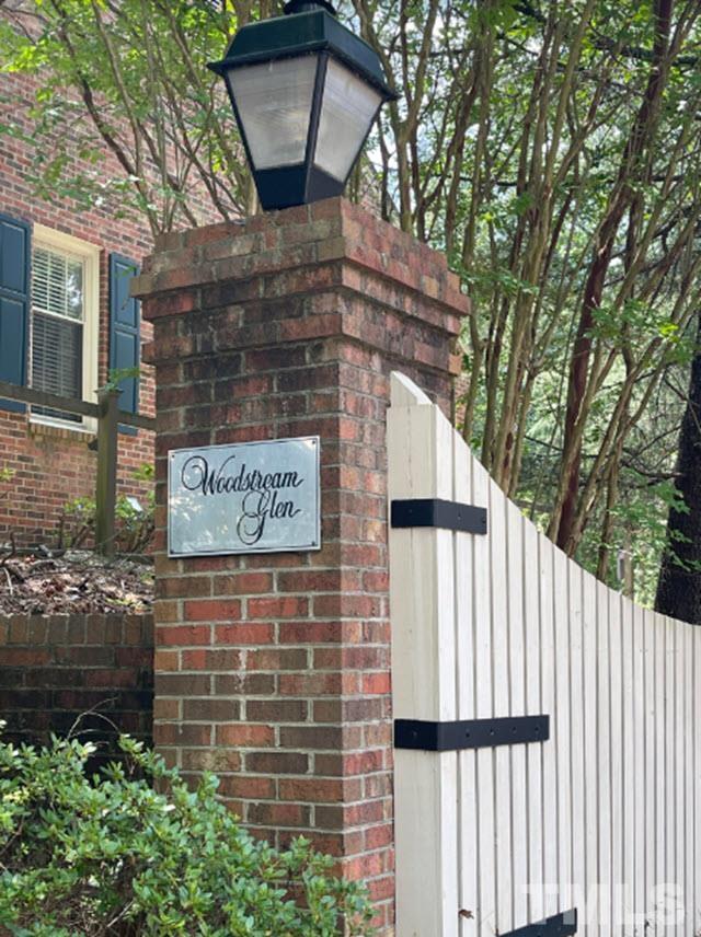 a sign on the side of a building