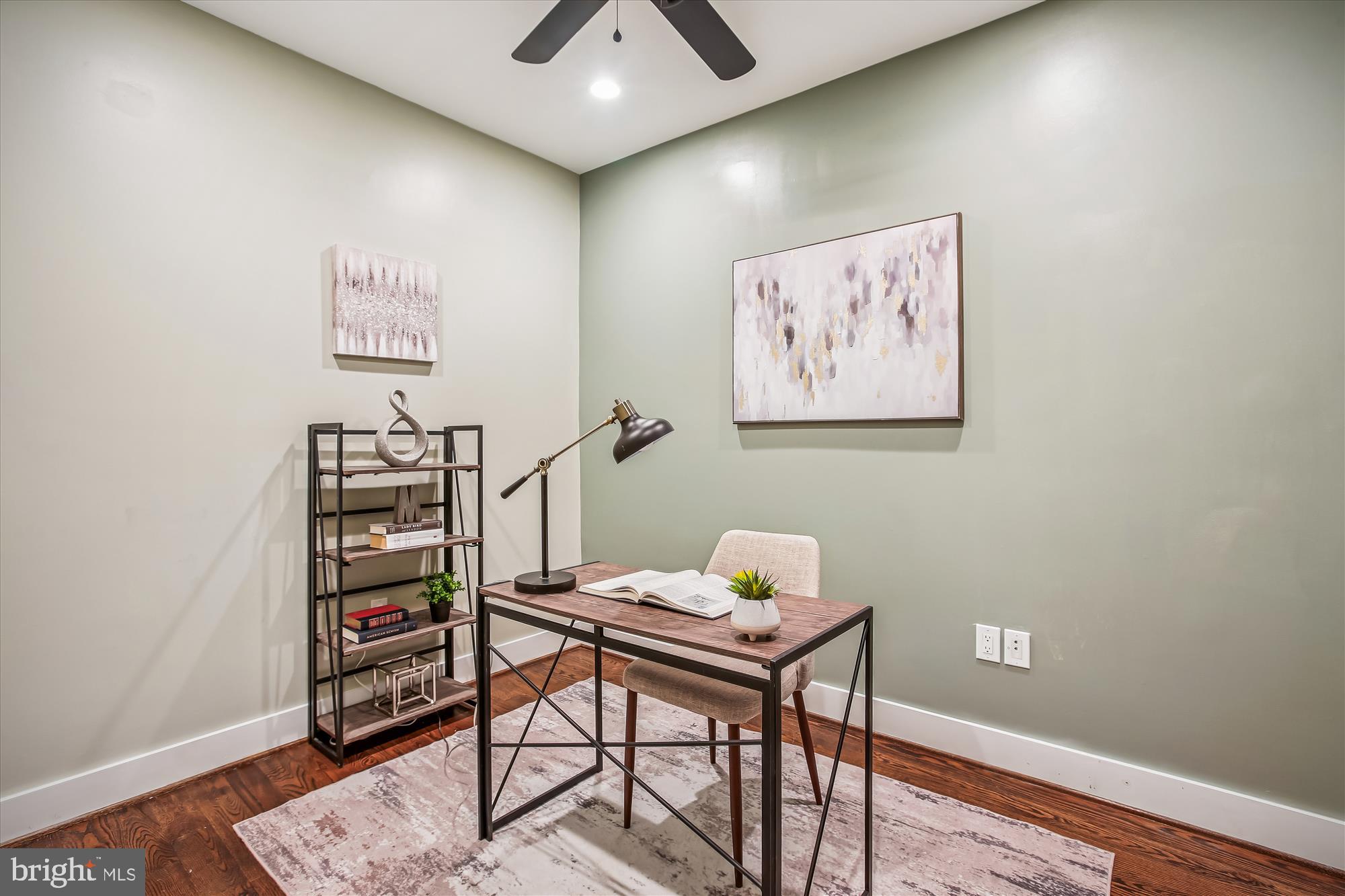 1521 9th Street Northwest Washington, DC 20001 - Photo 27 of 35 a view of a workspace with furniture
