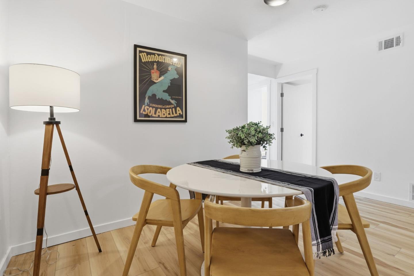 3233 Maplethorpe Lane Soquel, CA 95073 - Photo 21 of 35 a view of a dining room with furniture and wooden floor
