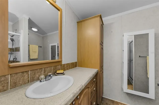 a view of a back yard of a house