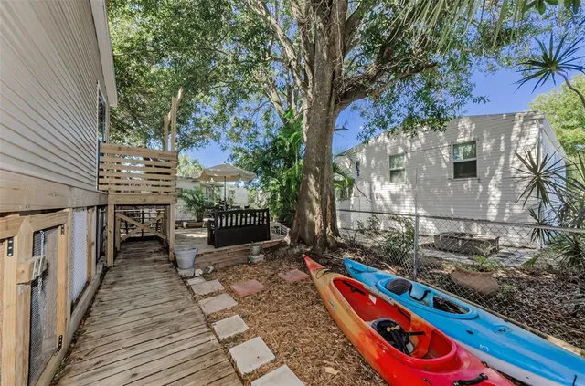 a view of a water heater and a stove