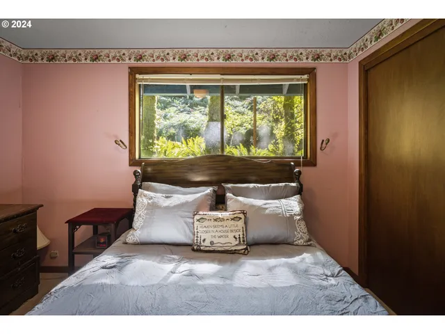 a room with a window