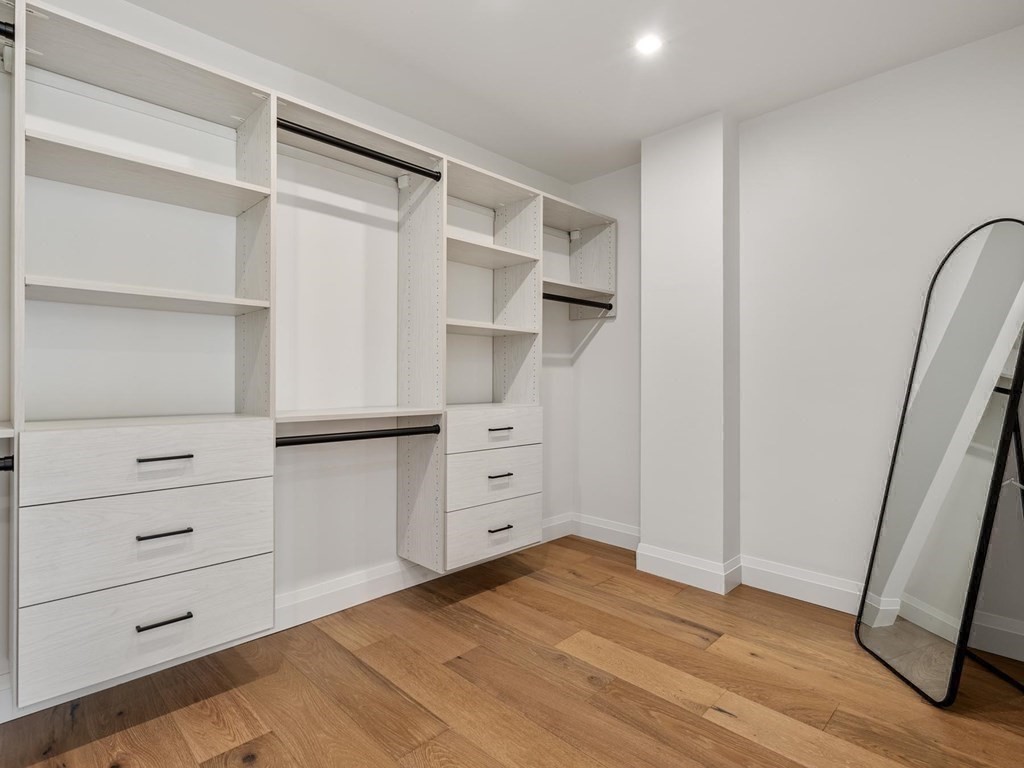80 Park Street, Unit 24 Brookline, MA 02446 - Photo 11 of 17 a view of walk in closet with empty racks