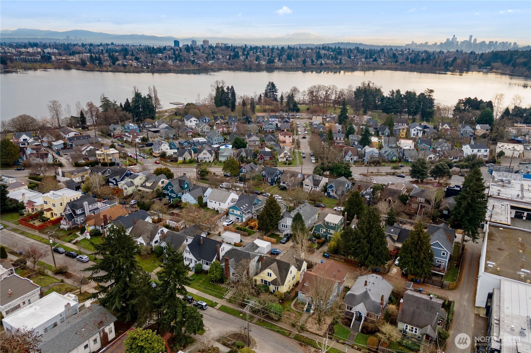 1125 North 77th Street Seattle, WA 98103 - Photo 36 of 38 a view of a city and lake view
