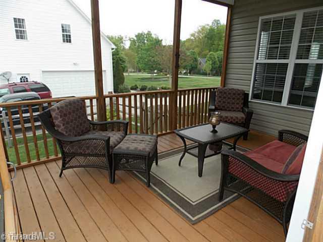 7801 Wilson Farm Road Summerfield, NC 27358 - Photo 3 of 16 Screened Porch.