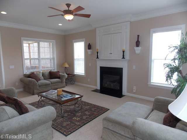 7801 Wilson Farm Road Summerfield, NC 27358 - Photo 5 of 16 Living Room.