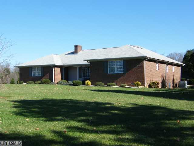 2005 Knight Road Kernersville, NC 27284 - Photo 1 of 13 Exterior Front. All brick construction with awesome front lawn