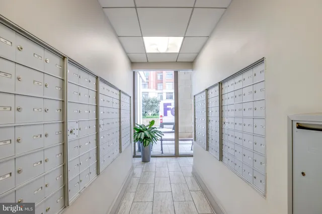 a view of a city with tall buildings