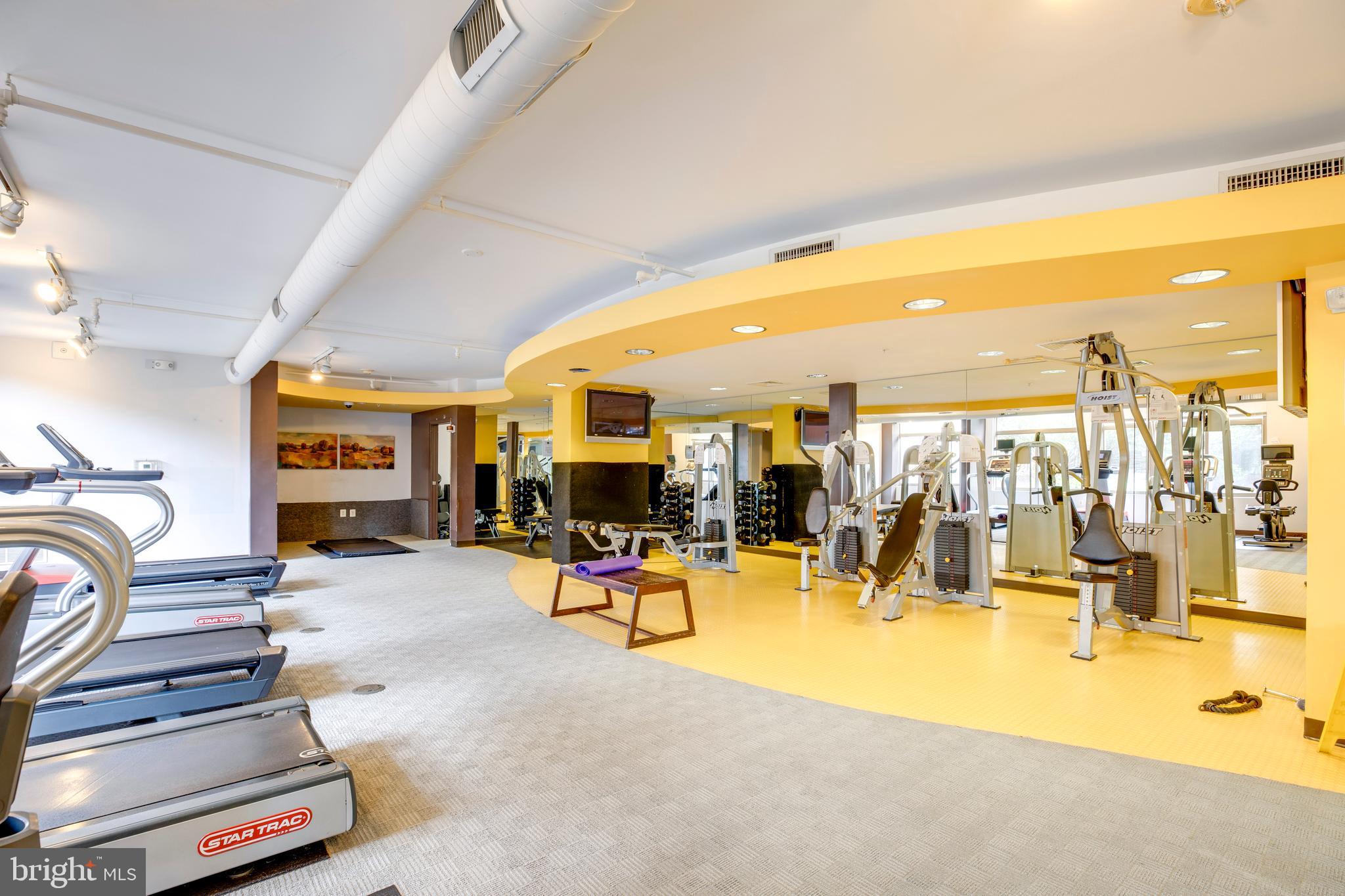 3600 South Glebe Road, Unit 427W Arlington, VA 22202 - Photo 37 of 49 a view of a room with gym equipment