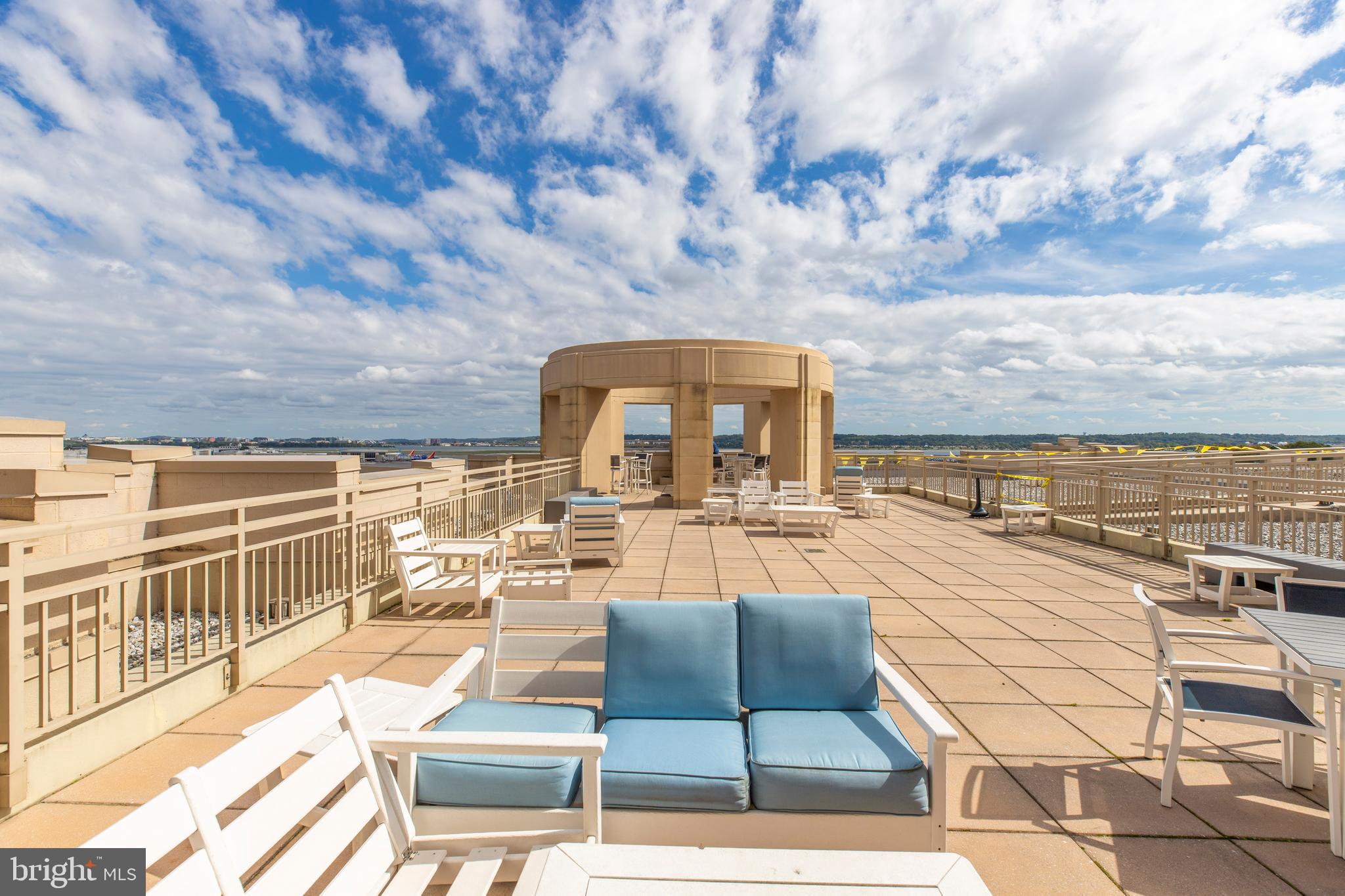 3600 South Glebe Road, Unit 427W Arlington, VA 22202 - Photo 46 of 49 a view of a terrace with chairs