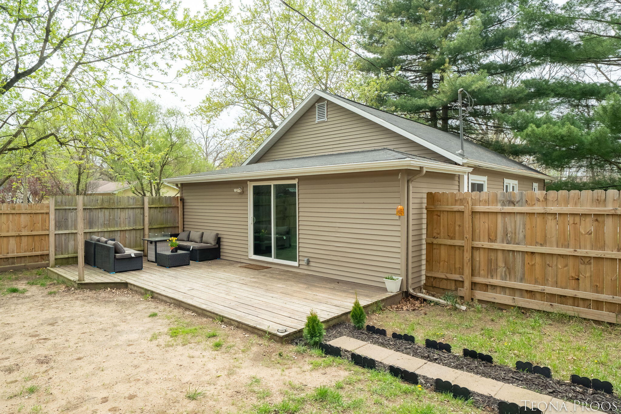 221 Bridge Road Allegan, MI 49010 - Photo 18 of 24 back of home