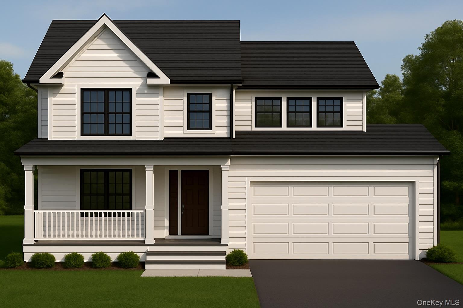 Lot #25 Frans Way Rocky Point, NY 11778 - Photo 1 of 4 a front view of a house with a garden