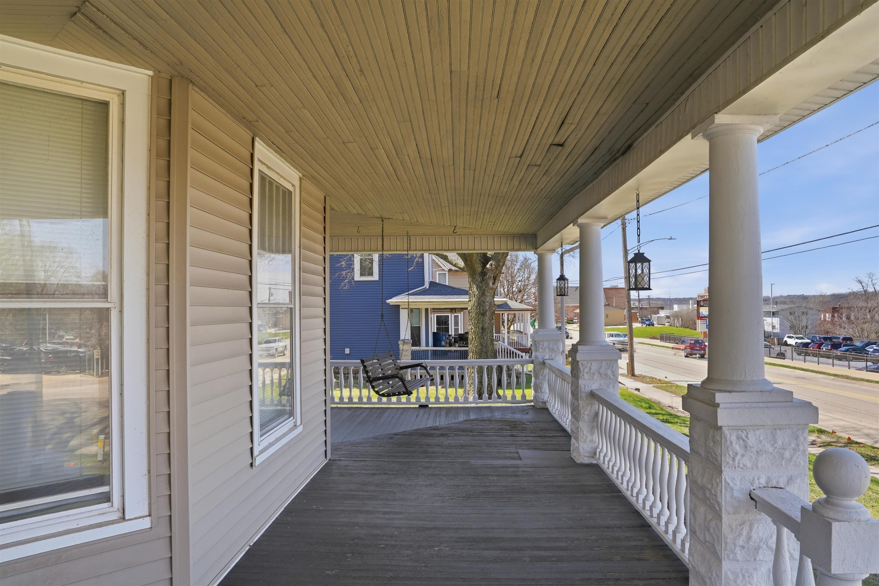 324 East 2nd Street Dixon, IL 61021 - Photo 6 of 25 a view of a balcony with furniture