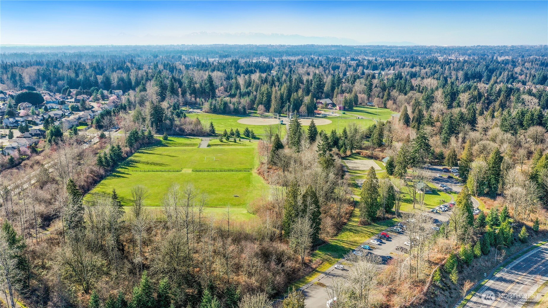 7531 148th Place Southeast Snohomish, WA 98296 - Photo 27 of 29 an aerial view of a houses with a yard