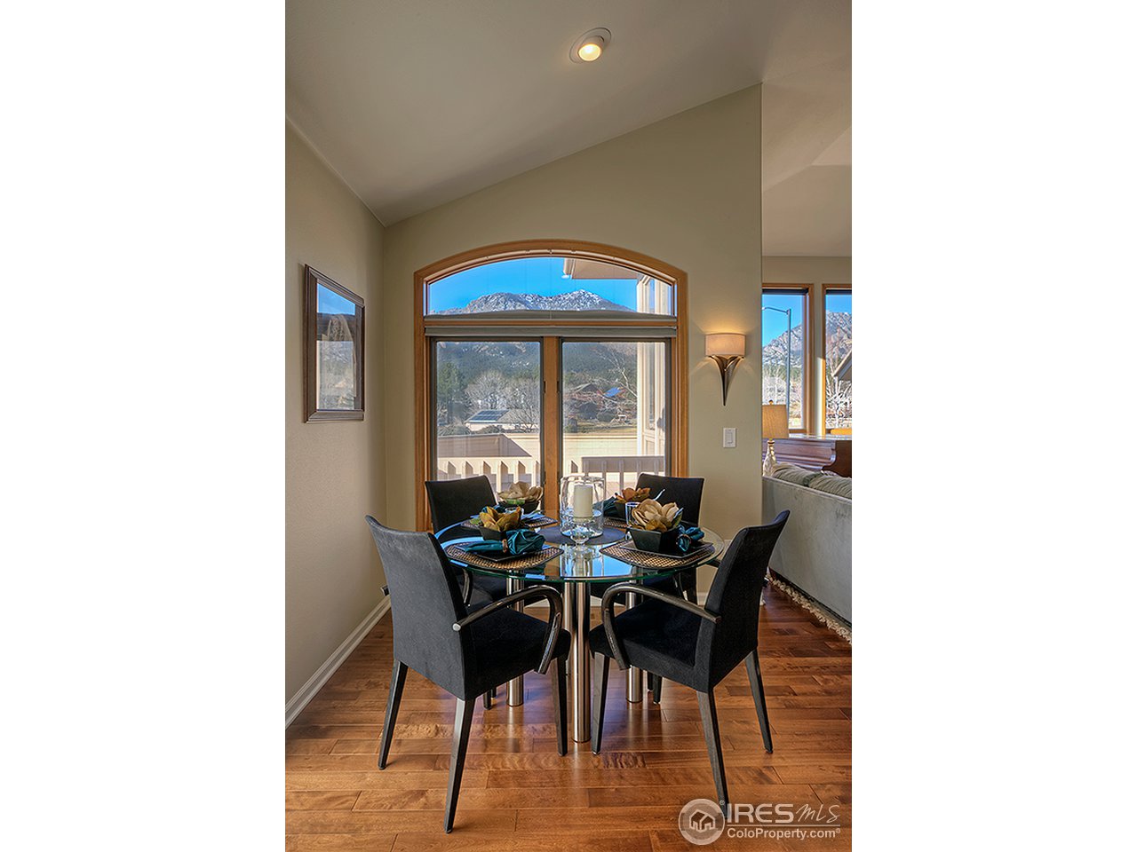 3180 Redstone Road Boulder, CO 80305 - Photo 6 of 24 a dining room with furniture and window
