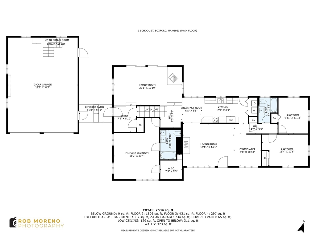 9 School Street Boxford, MA 01921 - Photo 35 of 38 a picture of a floor plan