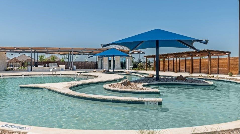 719 Biscay Way Princeton, TX 75407 - Photo 24 of 24 a swimming pool with outdoor seating and yard
