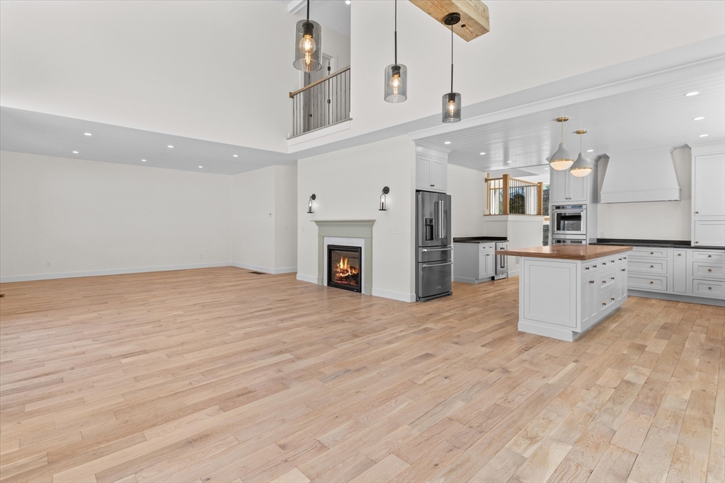 7 Justin Circle York, ME 03909 - Photo 16 of 36 a view of a kitchen with a sink and a refrigerator