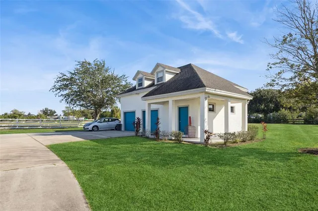 a view of an outdoor space and ocean view