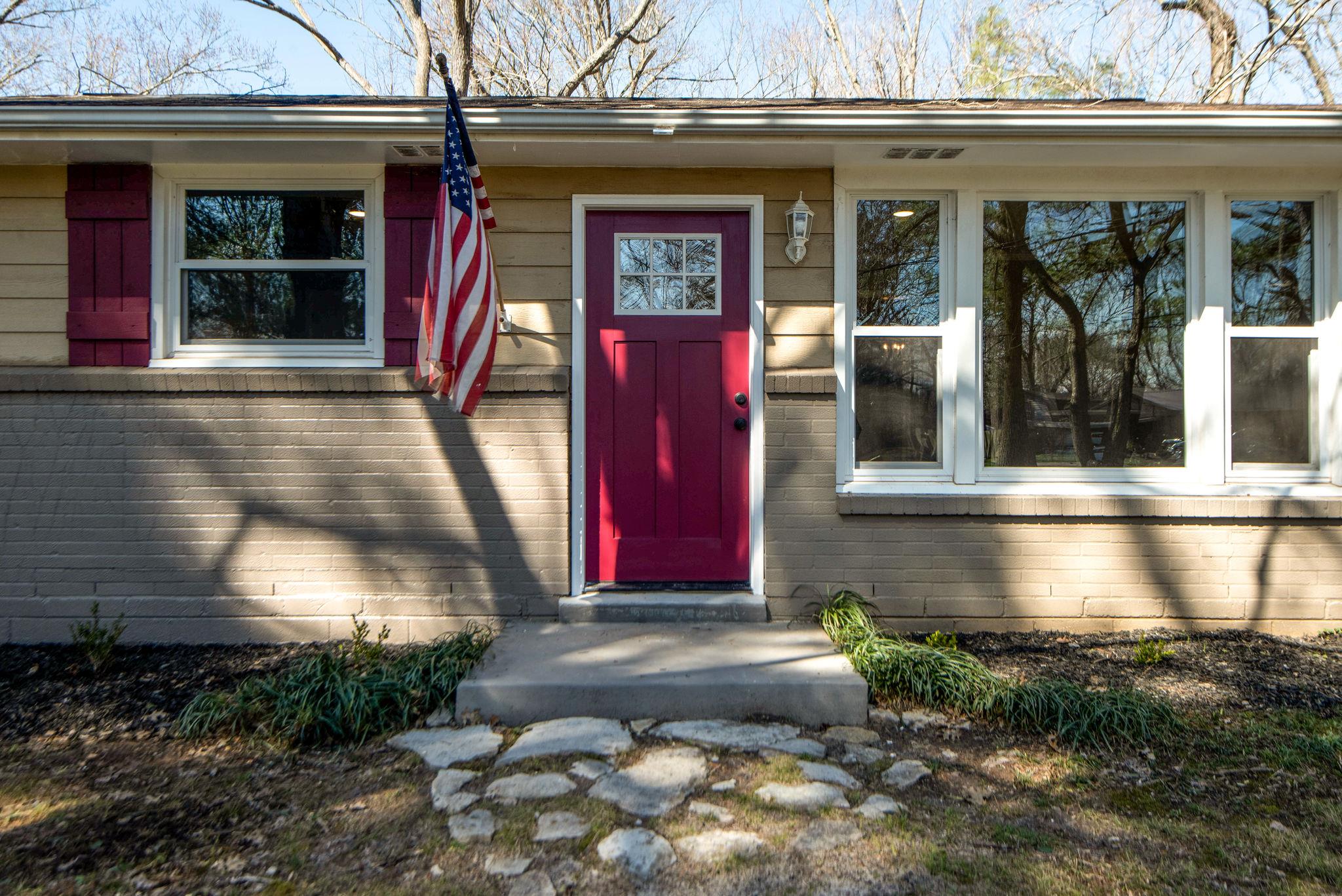 Welcoming front door!