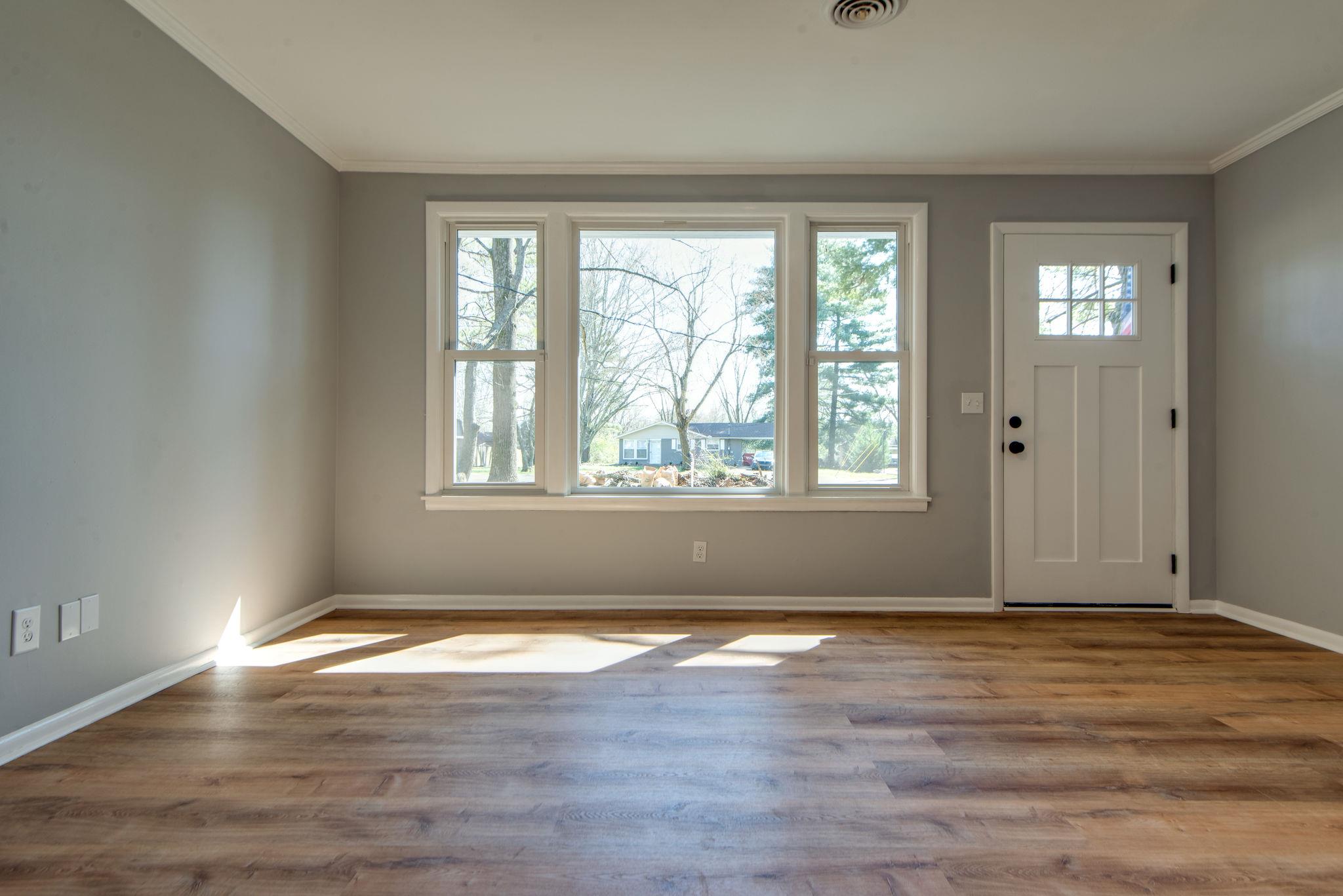 Formal Living Room with big picture window.