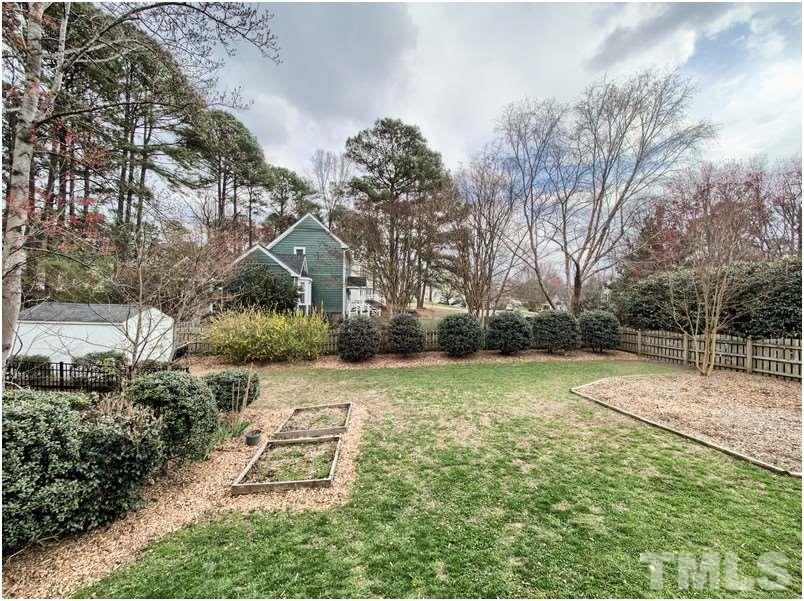 2521 Village Grove Road Raleigh, NC 27613 - Photo 25 of 25 a view of a backyard
