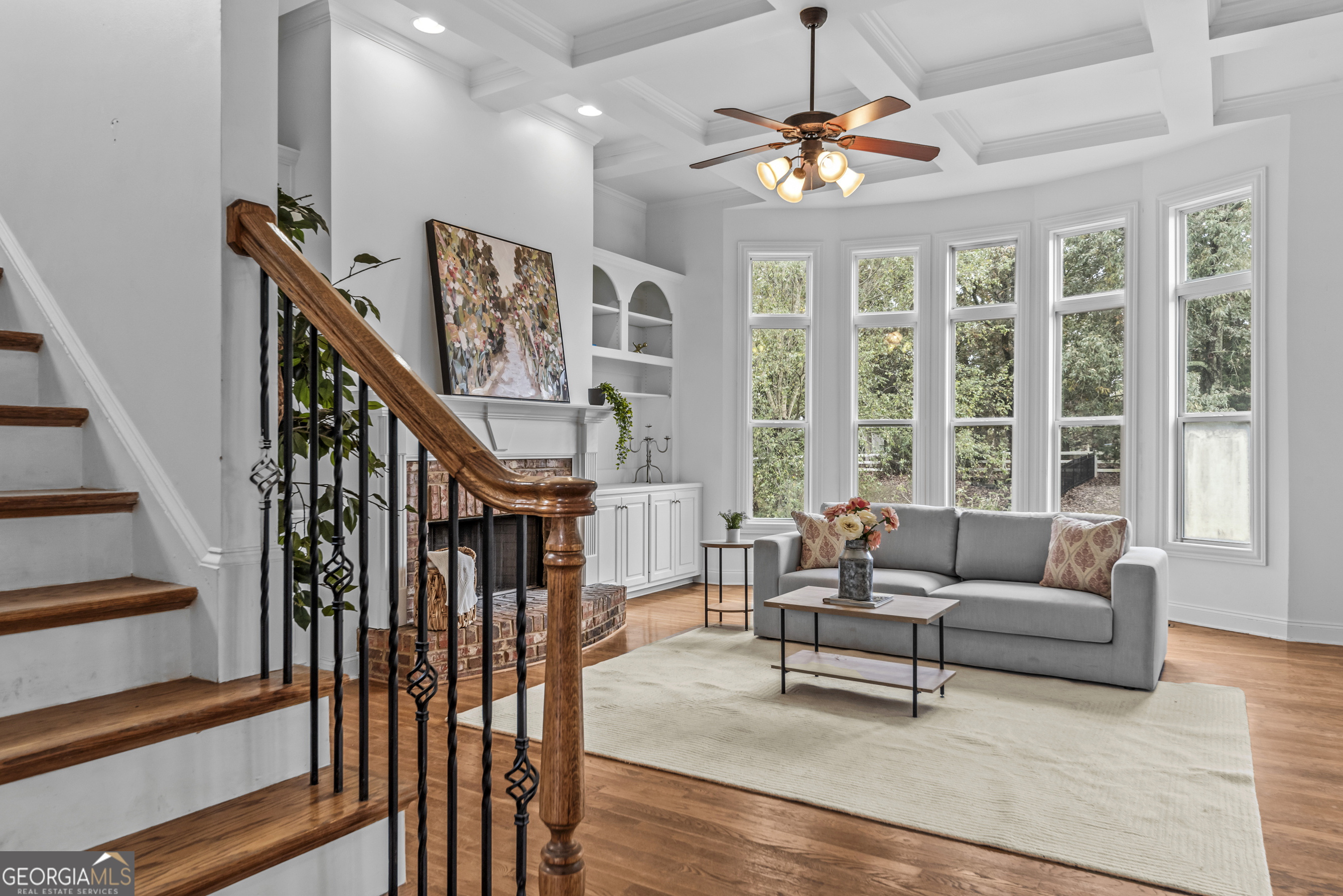 463 Delaperriere Loop Jefferson, GA 30549 - Photo 47 of 75 a living room with furniture and a large window