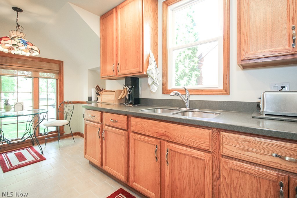 3849 Bainbridge Road Cleveland Heights, OH 44118 - Photo 9 of 25 Great natural lighting in this updated kitchen.