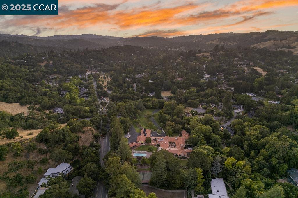 940 Reliez Station Lane Lafayette, CA 94549 - Photo 1 of 53 an aerial view of residential houses with city and outdoor space