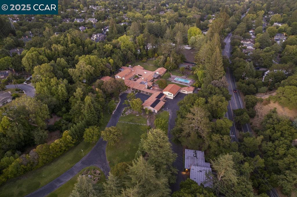 940 Reliez Station Lane Lafayette, CA 94549 - Photo 2 of 53 an aerial view of residential house with outdoor space and trees