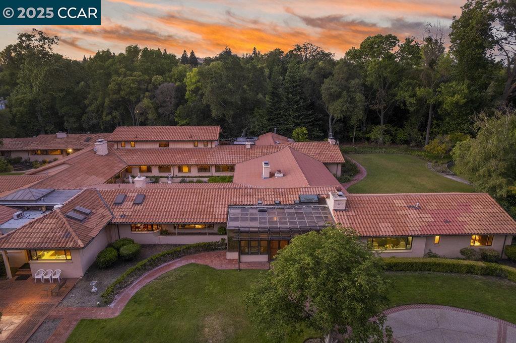 940 Reliez Station Lane Lafayette, CA 94549 - Photo 4 of 53 an aerial view of a house with garden space and street view