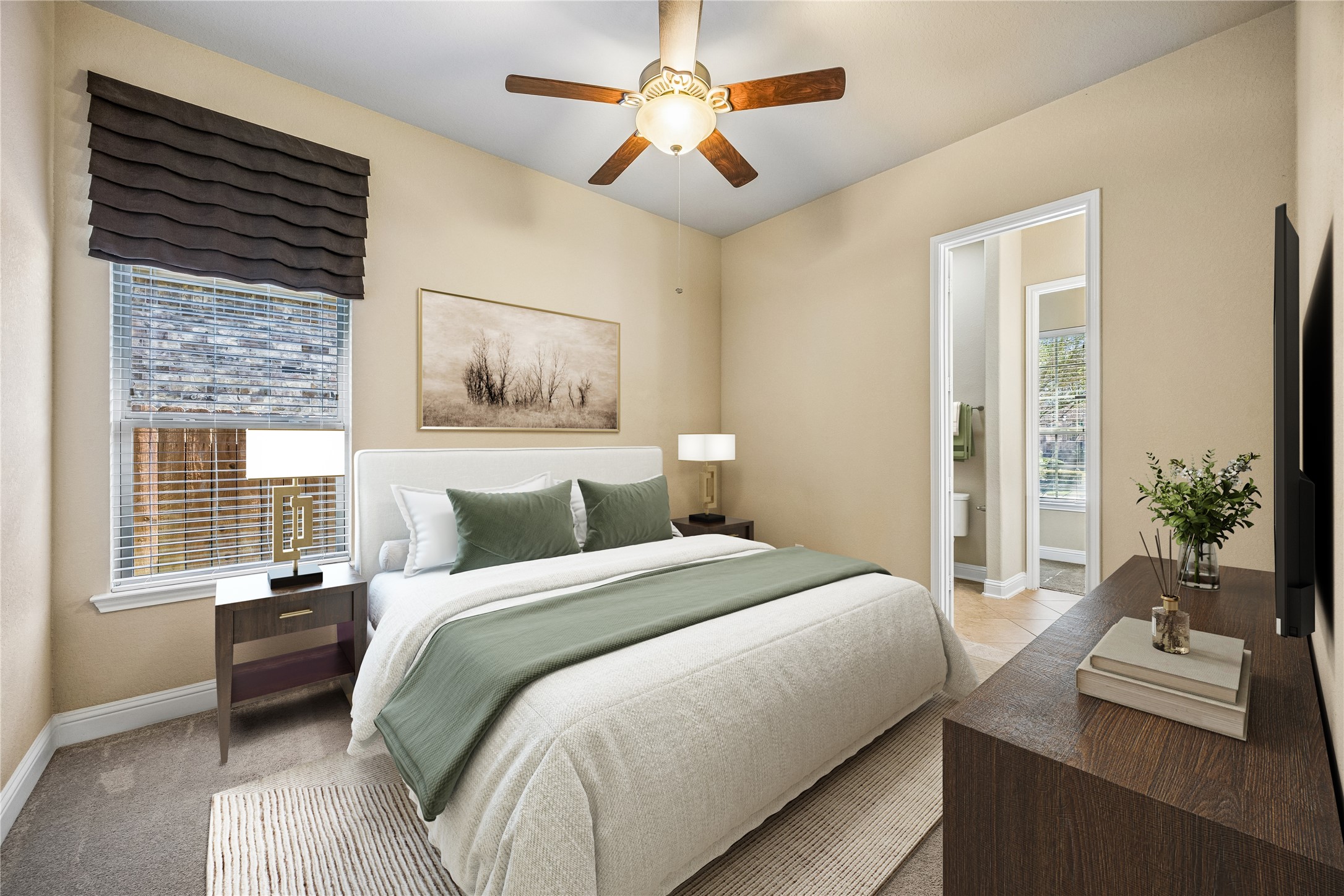 14123 Spindle Arbor Road Cypress, TX 77429 - Photo 24 of 49 Virtually Staged Guest Suite