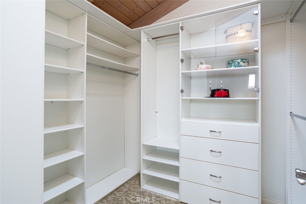 521 Emerald Bay Laguna Beach, CA 92651 - Photo 29 of 42 a view of an empty walk in closet