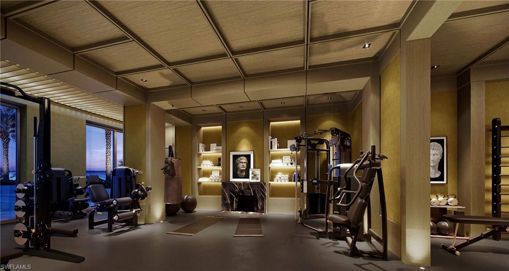 Undisclosed Address Naples, FL 34108 - Photo 11 of 17 a view of a room with gym equipment