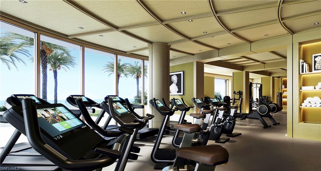 Undisclosed Address Naples, FL 34108 - Photo 10 of 17 a room with gym equipment