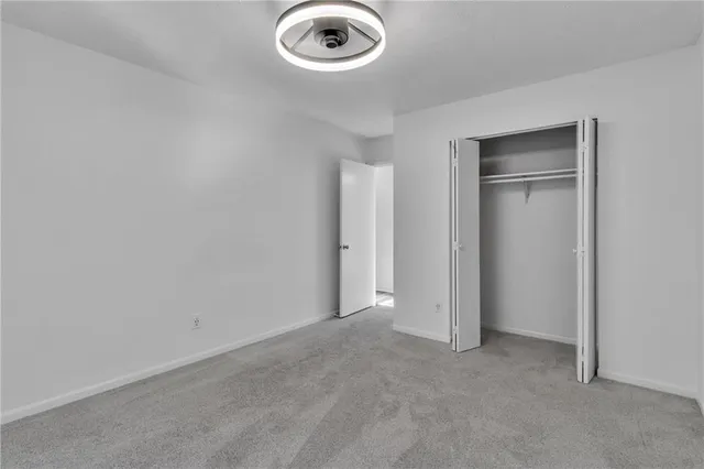 a view of empty room