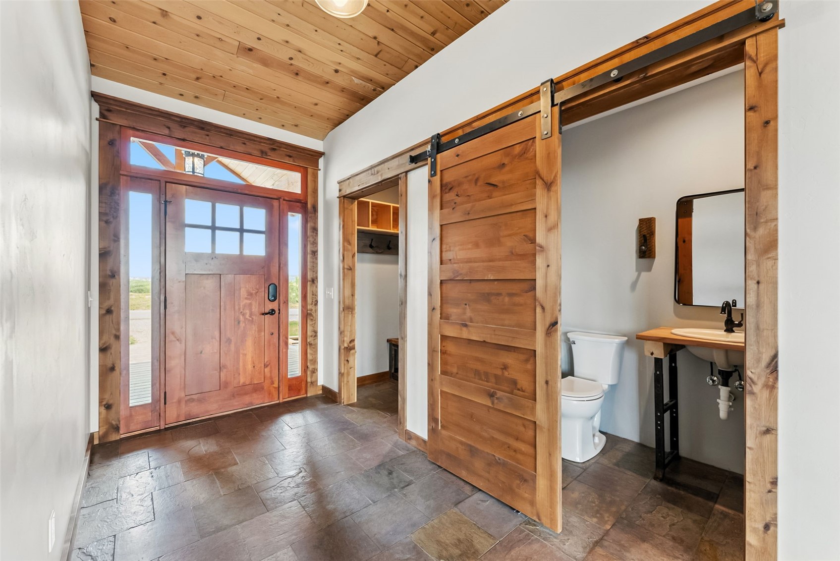 701 Clark Street Fairplay, CO 80440 - Photo 14 of 50 Entry with walk-in Mudroom and Half Bath