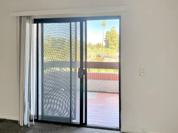 a view of front door