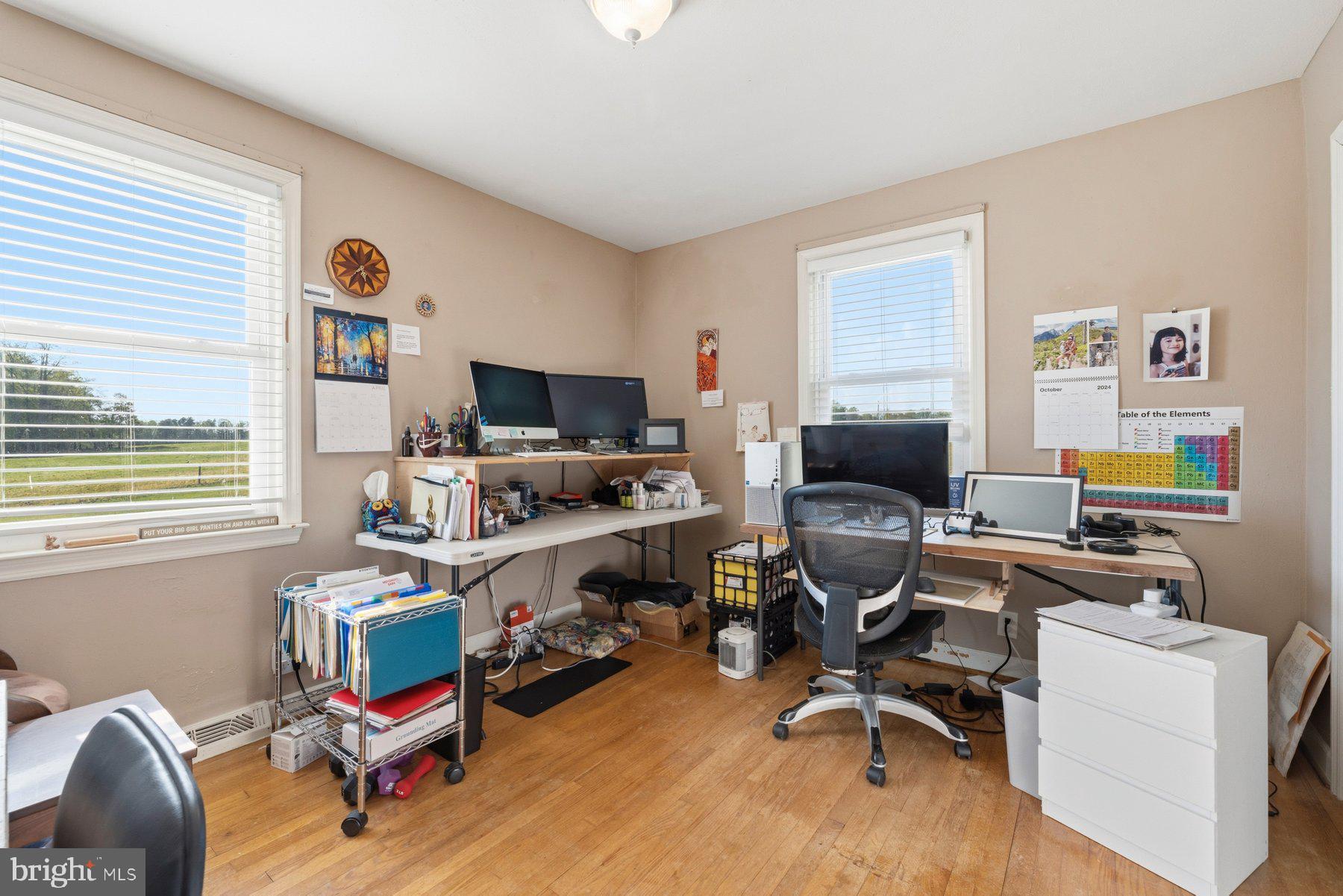 2092 Rocksprings Road Ringgold, VA 24586 - Photo 36 of 86 a view of a workspace with furniture and a window