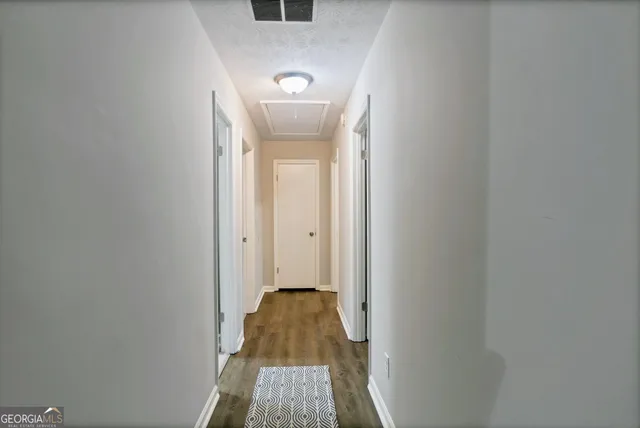 a view of a hallway