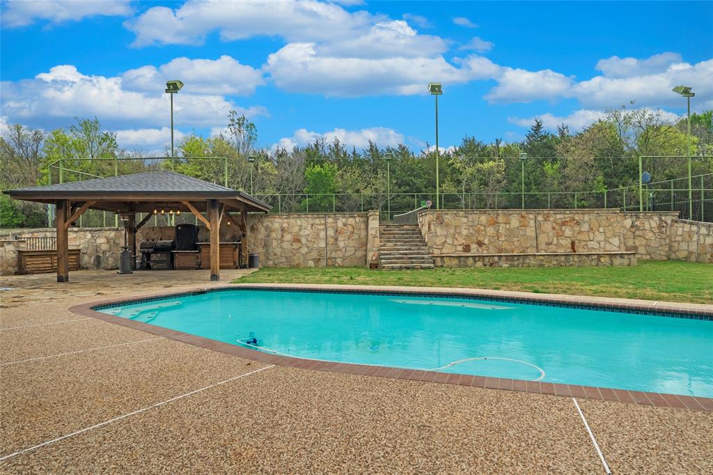 5840 Crystal Drive Midlothian, TX 76065 - Photo 26 of 36 a view of a swimming pool with a patio