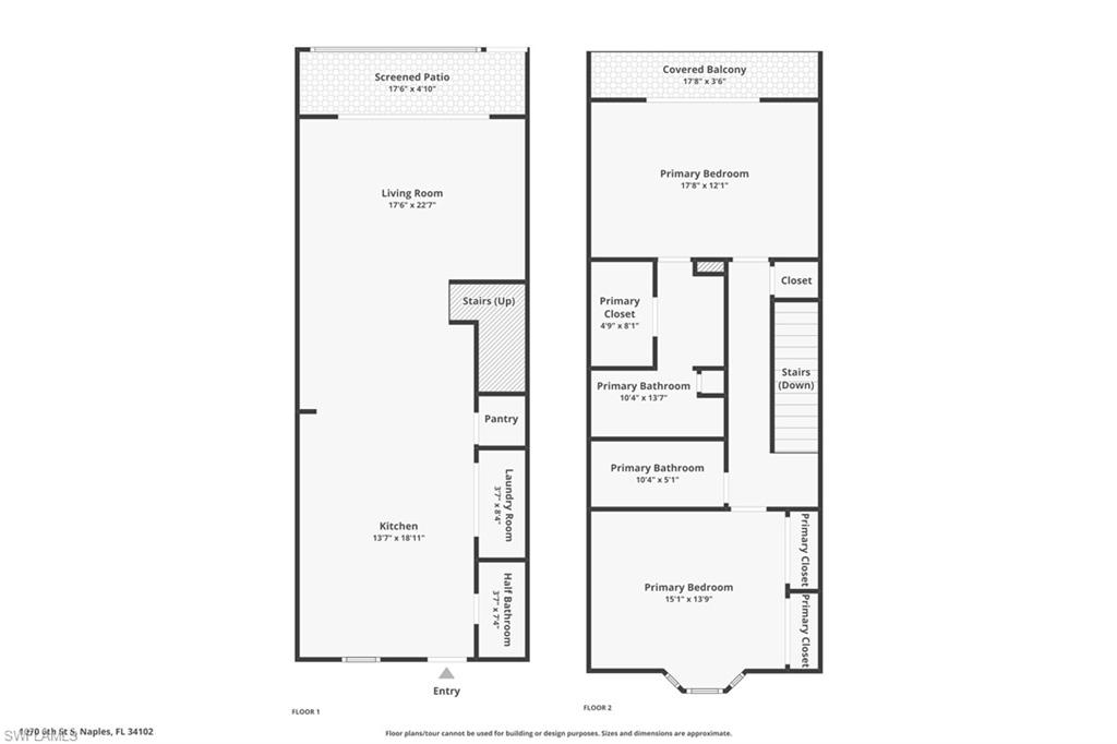 1070 6th Street South, Unit 1070 Naples, FL 34102 - Photo 40 of 41 View of property floor plan