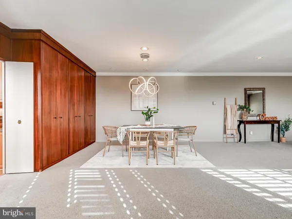 a very nice looking room with a large window