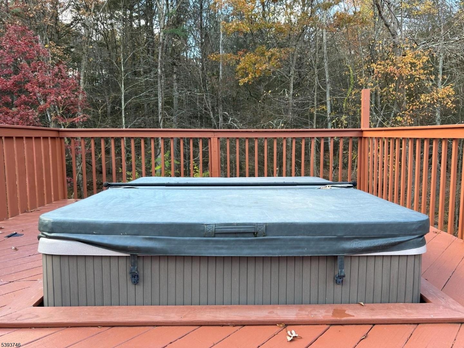 5 Twin Pond Road Montague, NJ 07827 - Photo 23 of 29 a balcony with wooden floor